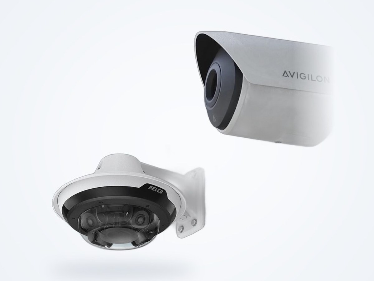 Cámaras de videoseguridad Pelco y Avigilon